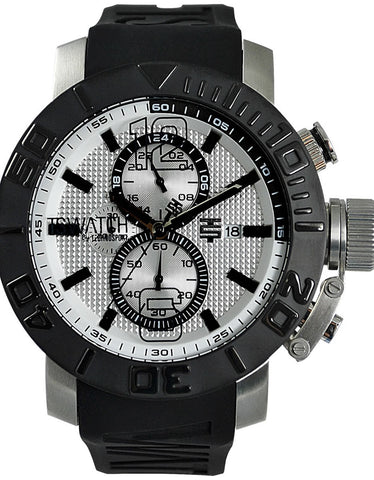 TECHNOSPORT TS-230-8 50mm White and Black dial Chronograph watch 😉