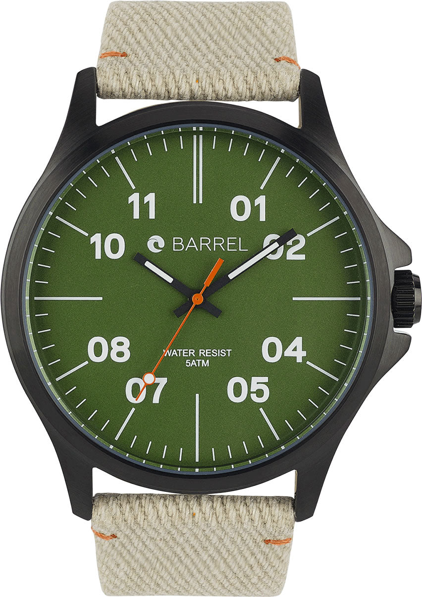 Barrel BA-4014-04 Palm Strings 46mm Green dial watch