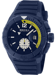 BRERA ACQUA DIVER BRAQS4804 Blue Dial Blue Rubber strap Watch