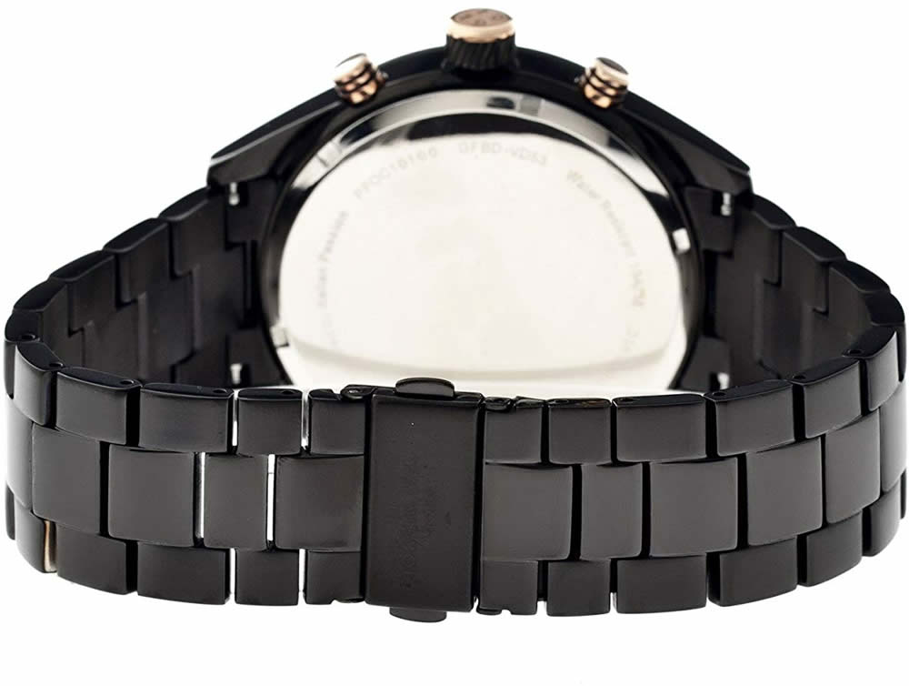 GIORGIO FEDON GFBD007 Black dial 45mm Chronograph Black Stainless Steel  bracelet Watch