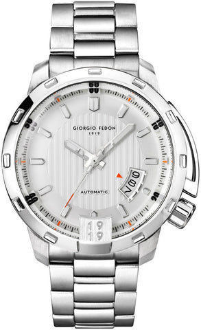 GIORGIO FEDON GFBP005 Silver dial 45mm Automatic Stainless Steel bracelet Watch