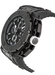 GV2 8804 by Gevril Corsaro Mens Chronograph Swiss Automatic Black Silicone Strap Watch