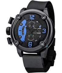 WELDER K28-7103 Black dial Black rubber strap Watch