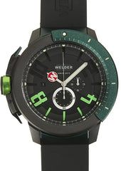 WELDER K44-300 Black dial Black Rubber strap Watch
