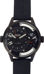 WELDER K48-600 Black dial Black Rubber strap Watch
