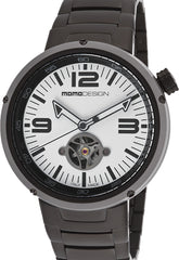MOMO DESIGN WATCHES MD1011BS_20BK EVO Automatic White and Black dial Black Stainless steel strap
