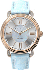 SERENE MARCEAU S004.11 Place de la Concorde 34mm Silver-tone dial Ladies Diamond watch 😉
