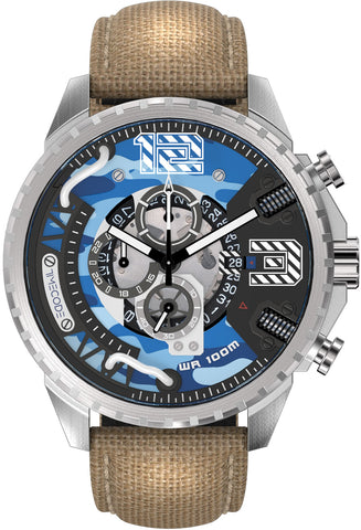 TIMECODE TC-1003-04 Albert 1905 46mm Dual Time / Chronograph watch 😉 –  StoreVIP