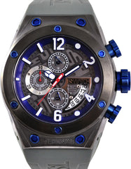 TECHNOSPORT TS-820-3 47mm Black and Blue dial Chronograph watch 😉