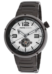 MOMO DESIGN WATCHES MD1011BS_20BK EVO Automatic White and Black dial Black Stainless steel strap